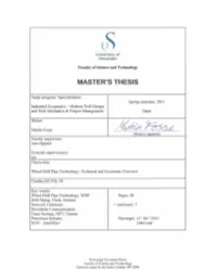 Msc Martin Fosse Wired Drill Pipe Technology Technical And