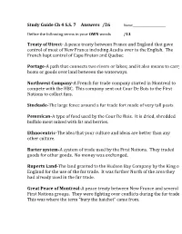 Study Guide Ch 4Answers