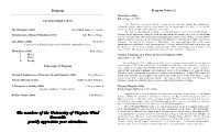 February 2007 Wind Ensemble Program