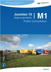 M1 Junction 19 Improvements