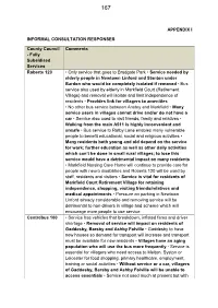 Fully Subsidised Services Comments Roberts 120 • Only Service That