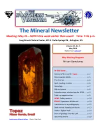 NVMC Newsletter 2018-05.Pdf