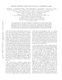 Arxiv:1803.07520V2 [Quant-Ph] 13 Jan 2019 and Coherently Control Individual Ions in a Chip-Scale Ar- Positioner