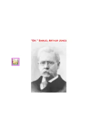 Samuel Arthur Jones Hdt What? Index