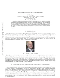 Nucleon Resonances and Quark Structure