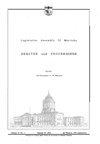 DEBATES and PROCEEDINGS
