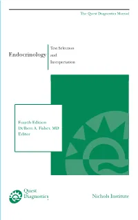 Endocrine Test Selection and Interpretation