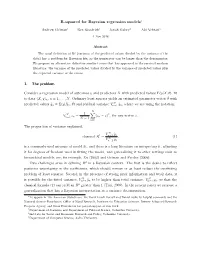 R-Squared for Bayesian Regression Models⇤
