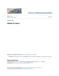 Volume 22, Issue 1