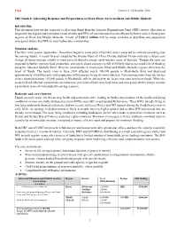Lifesaving Response and Preparedness to Flood-Prone Areas in Hiran and Middle Shabelle