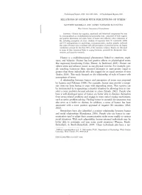 RELATIONS of HUMOR with PERCEPTIONS of STRESS 1 Humor Is a Multidimensional Phenomenon Linked to Emotions, Cogni Tions