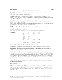 Villiaumite Naf C 2001-2005 Mineral Data Publishing, Version 1