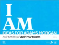 Adams Morgan Vision Framework and Eclectic Built Environment