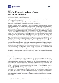 AGN Jet Kinematics on Parsec-Scales: the MOJAVE Program