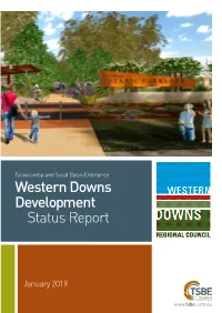Western Downs Development Status Report