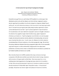 A Fresh Look at the Type A/Type B Cyclogenesis Paradigm