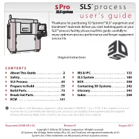 SLS Systems User's Guide