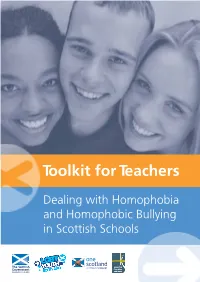 Toolkit for Teachers: Dealing