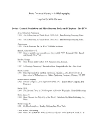 A Bibliography