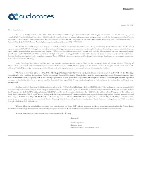 Audiocodes AGM Proxy Statement 2021