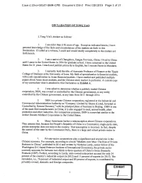 Expert Affidavit