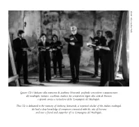 Questo CD È Dedicato Alla Memoria Di Anthony Newcomb, Profondo