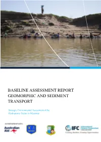 Baseline Assessment Report Geomorphic and Sediment Transport