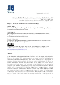 Digital Library in the Service of Genetic Genealogy