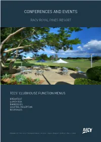 Function Menus
