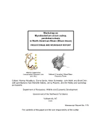 Workshop on Mycobacterium Avium Subsp