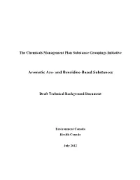 Class Assessment Approach on the Aromatic Azo- And