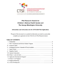 Community Engagement Pilot Program