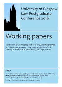 GLPGC2018 Working Papers