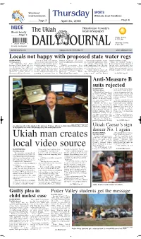 Ukiah Man Creates Local Video Source