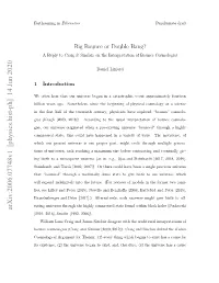 Big Bounce Or Double Bang? a Reply to Craig and Sinclair on The
