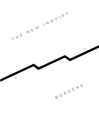 Borders That Had Seamlessly Bypassed the Airport Security Apparatus— Were Closed Off to Them and Most of Their Countrymen but by Scaling a Fence