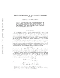 Arxiv:0906.1741V2 [Math.NT]