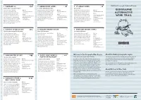 GEOGRAPHE ALTERNATIVE WINE TRAIL MAP Discover the Location of the Bunbury Geographe Alternative Wine Trail Businesses Here
