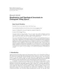Randomness and Topological Invariants in Pentagonal Tiling Spaces