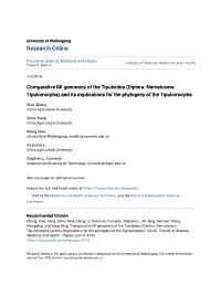 Diptera: Nematocera: Tipulomorpha) and Its Implications for the Phylogeny of the Tipulomorpha