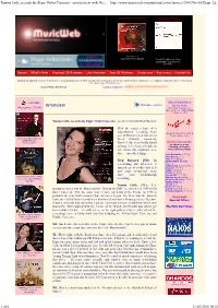 INTERVIEW Tasmin Little Records the Elgar Violin Concerto