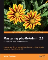 Mastering Phpmyadmin for Effective Mysql Management.Pdf