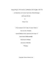 Antigone Figures: Performativity and Rhythm in the Graphics of the Text