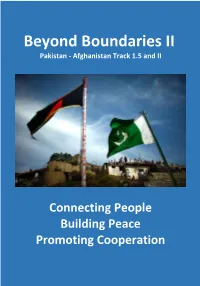 Beyond Boundaries II