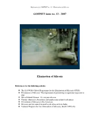 GOHNET Issue No. 12 - 2007