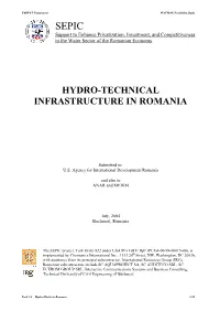 Hydro-Technical Infrastructure in Romania