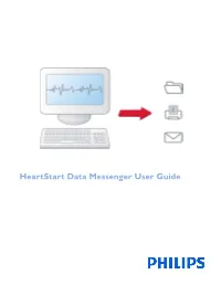 Heartstart Data Messenger User Guide