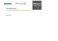 Piccadilly Basin Strategic Regeneration Framework