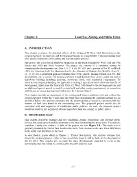 Chapter 2: Land Use, Zoning, and Public Policy