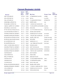 Current Deepwater Activity Surface Well Area/ Target Water Operator Block Lease Rig Name Prospect Name Depth (Ft) SHELL OFFSHORE INC